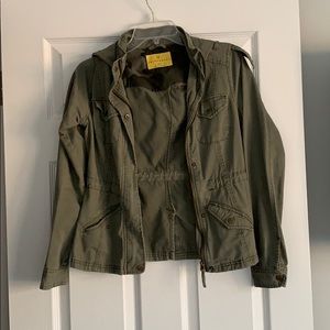 Army green jacket